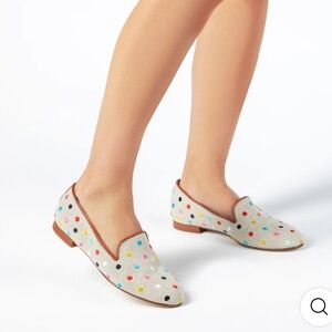 Jan Josef Multicolor Polka Dot Loafers